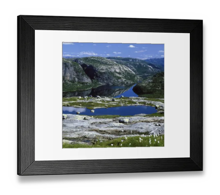 Framed Print : Valevatn, Norway, Europe