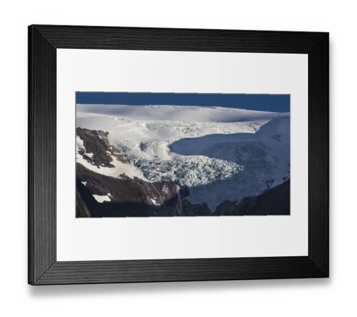 Framed Print : Melkevollbreen glacier tongue, Jostedalsbreen Glacier