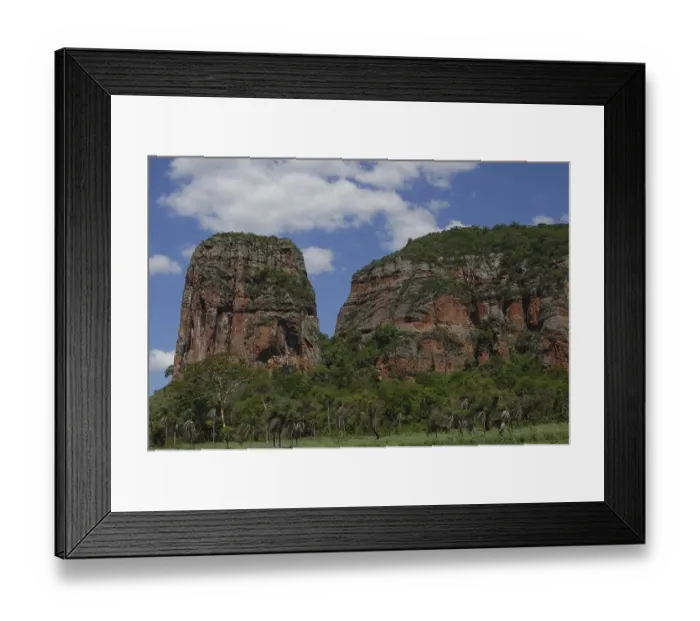 Framed Print : Cerro Memby, eye-catching monolith