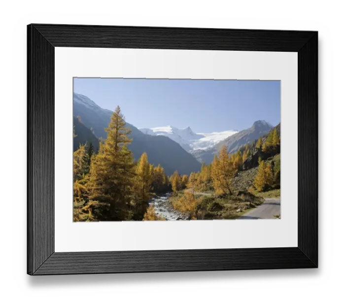 Framed Print : National park Hohe Tauern Gschloess Grossvenediger Venediger mountains East Tyrol Austria