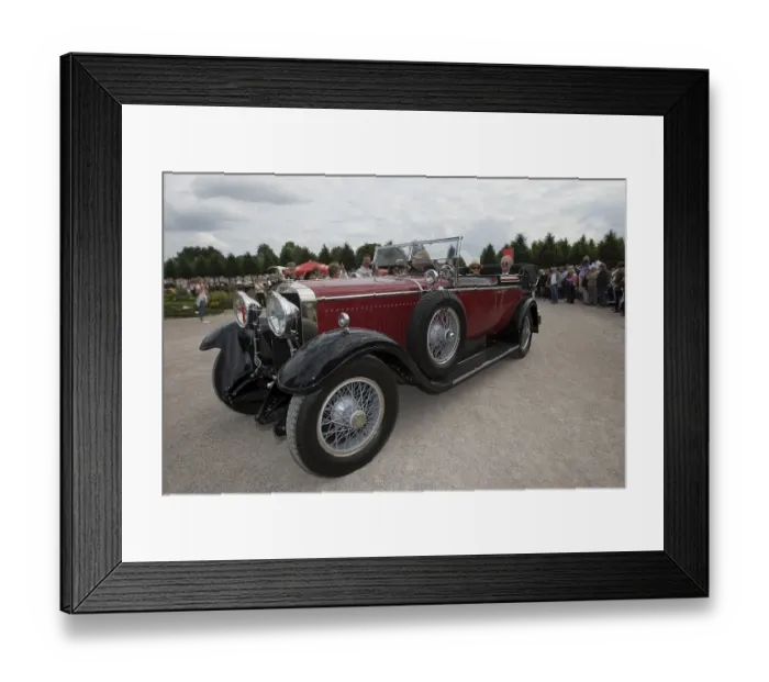 Framed Print : Hispano Suiza H6B Erdmann u. Rossi