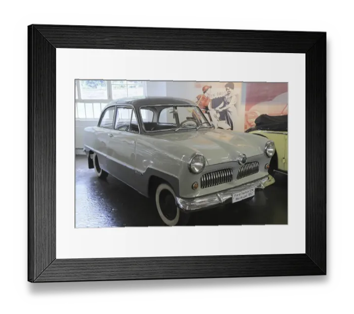 Framed Print : Ford Taunus 12M Weltkugel, built in 1957