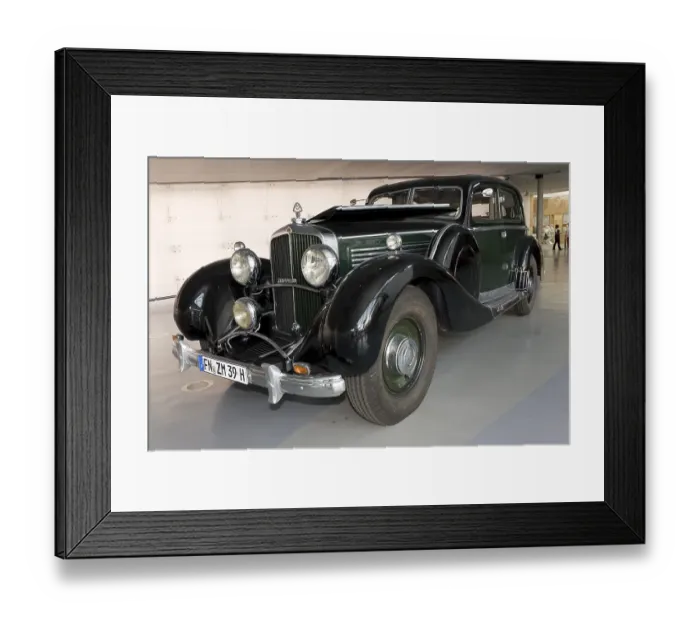 Framed Print : An old Maybach, Zeppelin Museum