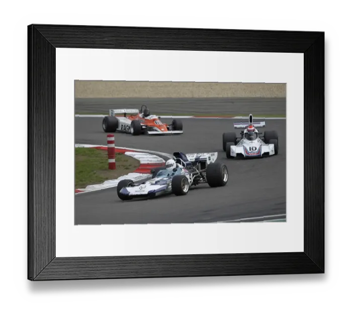 Framed Print : Race of the historic Formula 1 cars