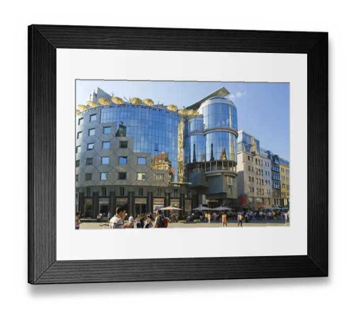 Framed Print : Haas House, Vienna, Austria, Europe