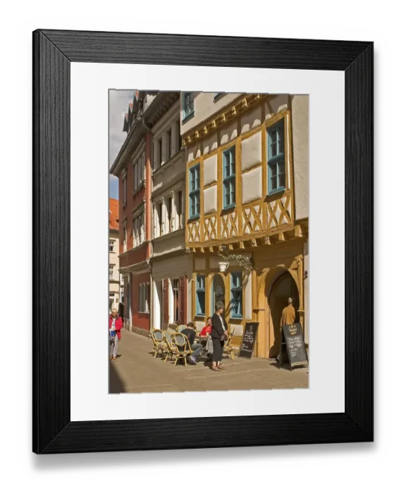 Framed Print : Old Town, the Grosse Arche, small Inn Framed Print : Old Town, the Grosse Arche, small Inn