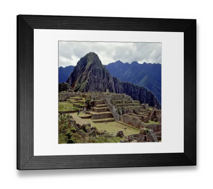 Framed Print : Machu Picchu, ancient Inca town