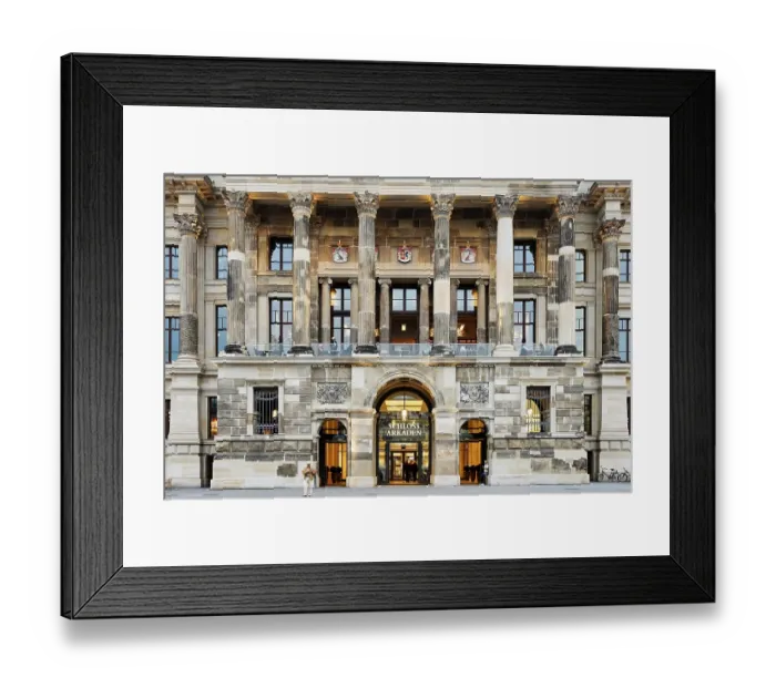 Framed Print : Schlossarkaden, Braunschweig, Brunswick