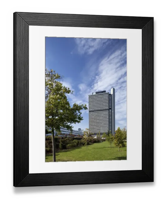 Framed Print : Abgeordneten-Hochhaus Langer Eugen Framed Print : Abgeordneten-Hochhaus Langer Eugen