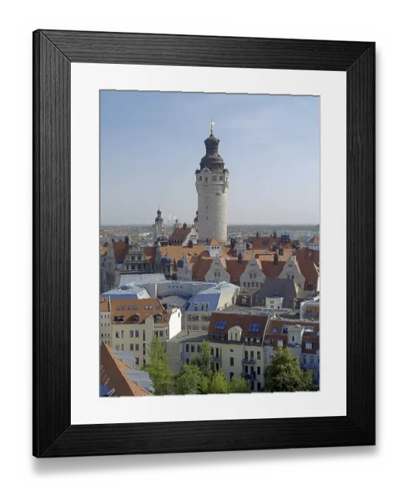 Framed Print : Look to the new city hall, Leipzig Framed Print : Look to the new city hall, Leipzig