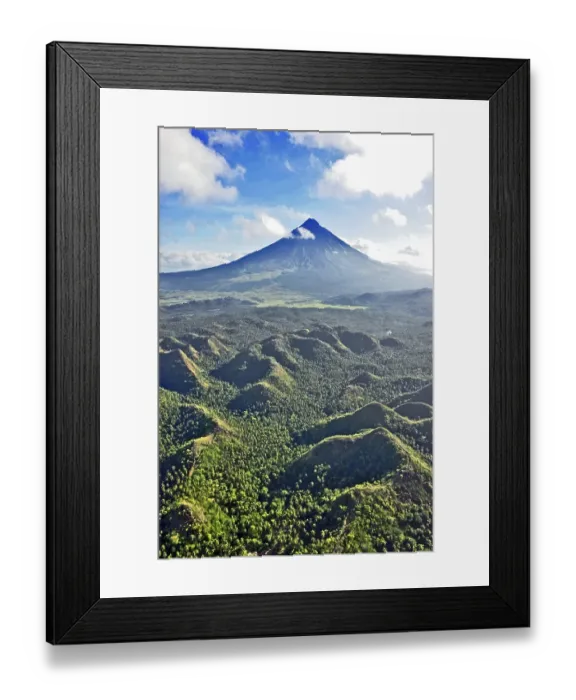 Framed Print : Mayon Volcano, Legaspi, Bicol Province Framed Print : Mayon Volcano, Legaspi, Bicol Province
