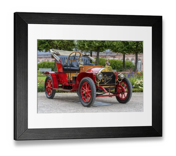Framed Print : Vintage Opel 4 Doktorwagen Tourer