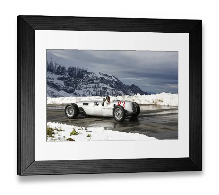 Framed Print : Grossglockner Grand Prix 2017, Auto Union mountain car type C / D from 1938 Framed Print : Grossglockner Grand Prix 2017, Auto Union mountain car type C / D from 1938
