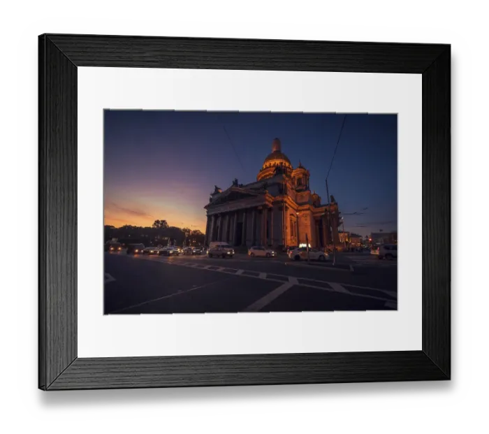 Framed Print : St Isaac's Cathedral, St Petersburg
