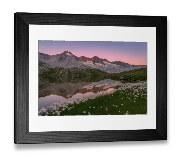 Framed Print : Sunrise at the upper Gerlossee Framed Print : Sunrise at the upper Gerlossee