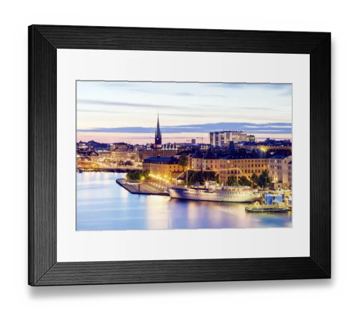 Framed Print : Stockholm island of Riddarholmen Framed Print : Stockholm island of Riddarholmen