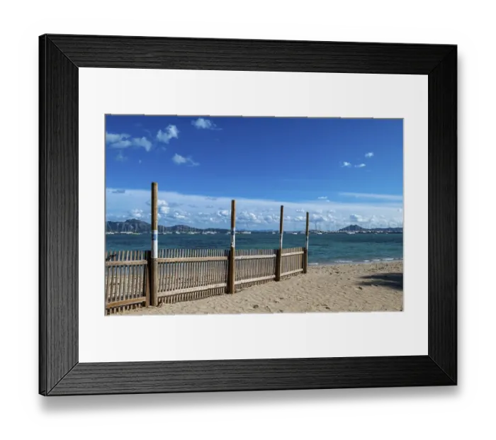 Framed Print : On the beach of Port de Pollenca or Pollensa Framed Print : On the beach of Port de Pollenca or Pollensa
