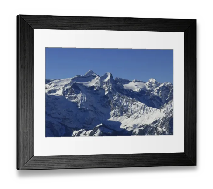Framed Print : Uri Rotstock, high mountain in Central Switzerland Framed Print : Uri Rotstock, high mountain in Central Switzerland