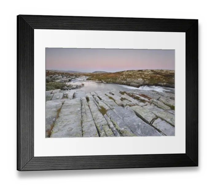 Framed Print : Store Ula River in Rondane National Park