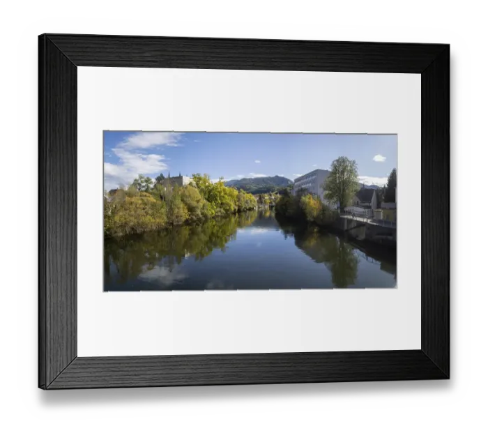 Framed Print : View over the Mur to Mount Mugel Framed Print : View over the Mur to Mount Mugel