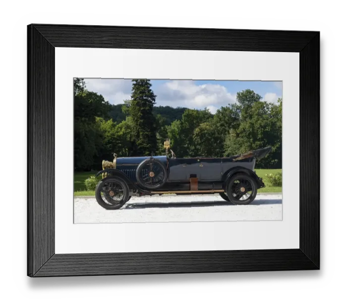 Framed Print : Oldtimer Hispano-Suiza T16, built 1917