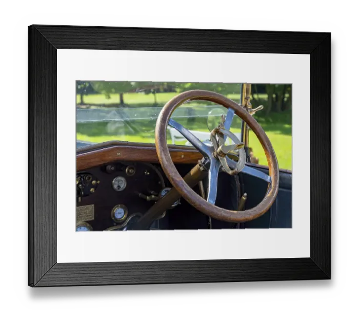Framed Print : Oldtimer Hispano-Suiza T16, built 1917