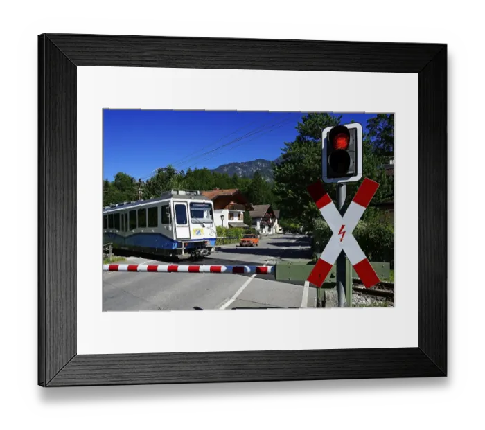 Framed Print : BMW 2002 tii-Oldtimer with the Bavarian Zugspitze Railway Framed Print : BMW 2002 tii-Oldtimer with the Bavarian Zugspitze Railway