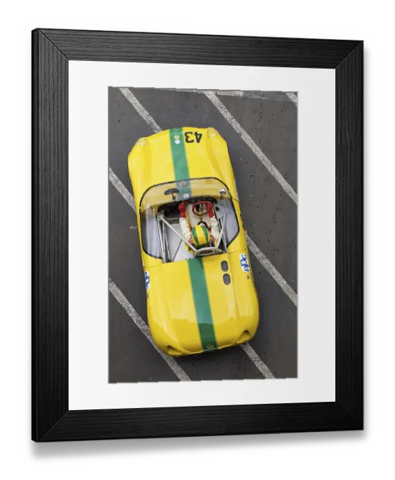 Framed Print : Lotus 23B, 1963, Historic Sports Car Championship