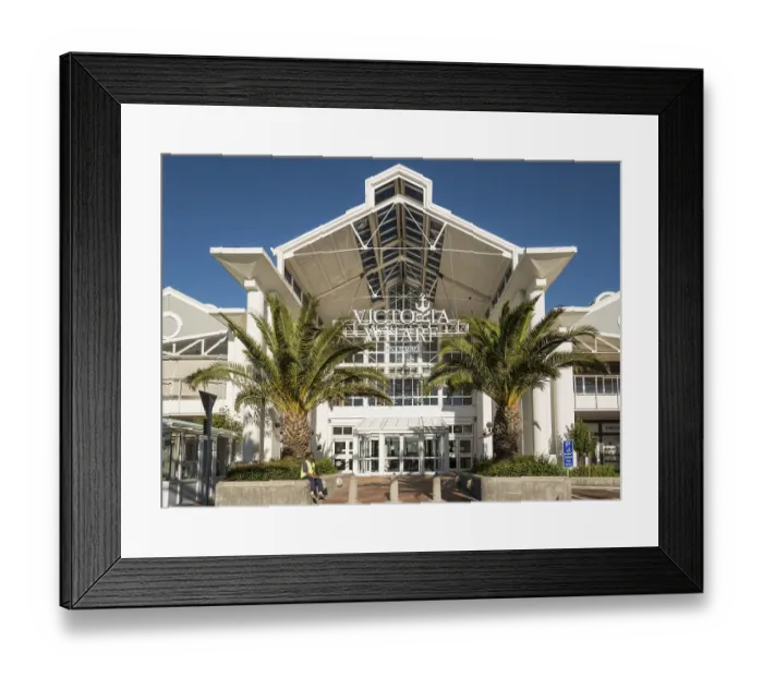 Framed Print : Victoria Wharf Shopping Centre