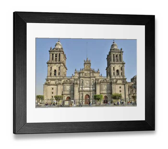 Framed Print : Metropolitan Cathedral, Catedral Metropolitana