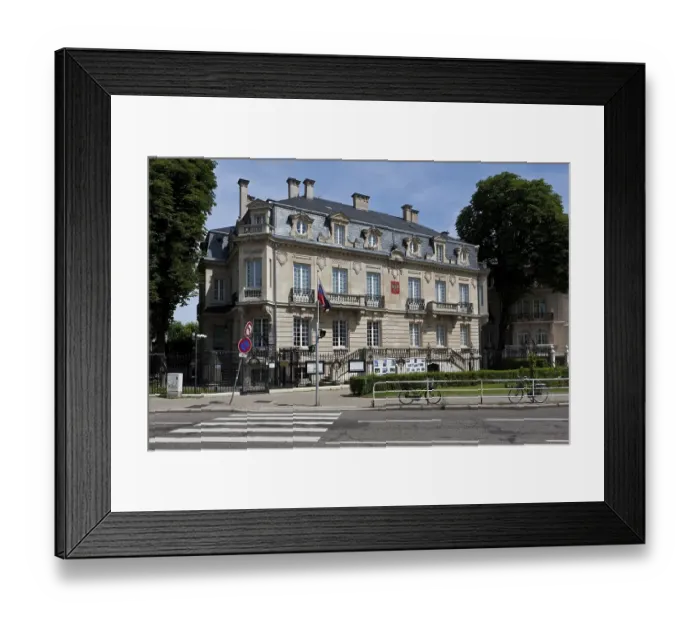 Framed Print : Russian Embassy, Strasbourg, Alsace Framed Print : Russian Embassy, Strasbourg, Alsace