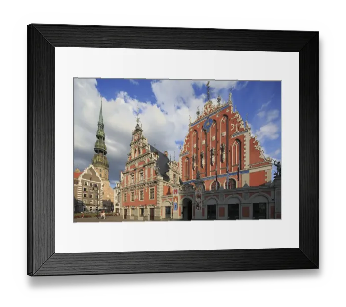 Framed Print : St. Peter's Church or SvEtA PEtera baznIca Framed Print : St. Peter's Church or SvEtA PEtera baznIca