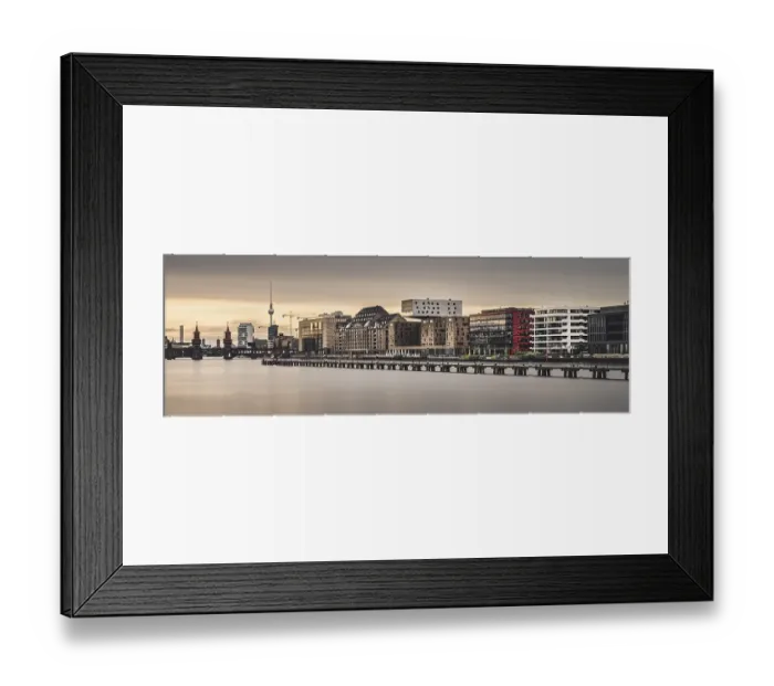 Framed Print : Osthafen with television tower