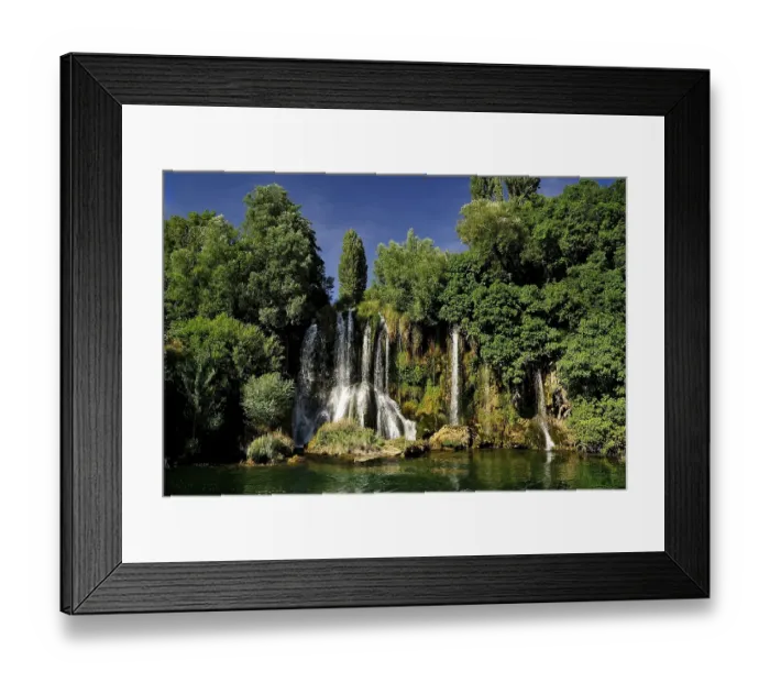 Framed Print : RoTki Slap, waterfall, Krka National Park