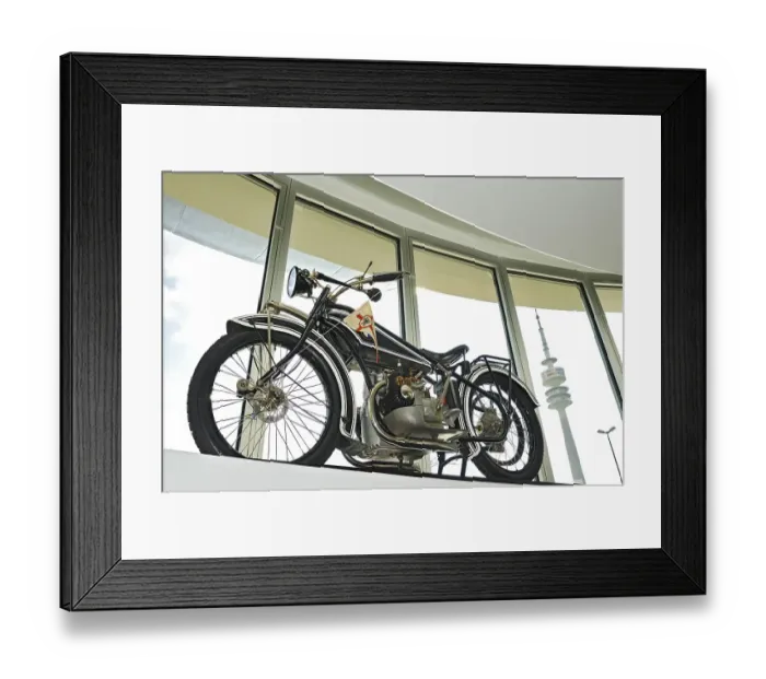 Framed Print : BMW R 32 from 1923, BMW Museum Framed Print : BMW R 32 from 1923, BMW Museum