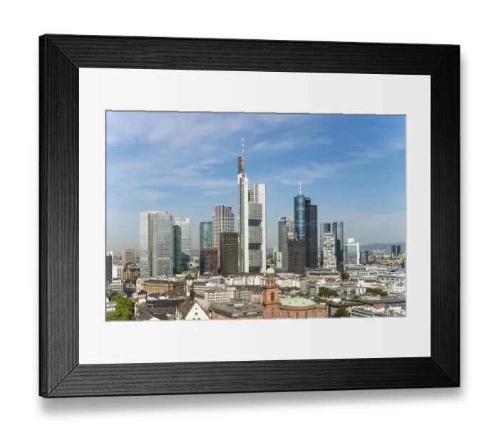 Framed Print : Skyline, view from the cathedral Framed Print : Skyline, view from the cathedral