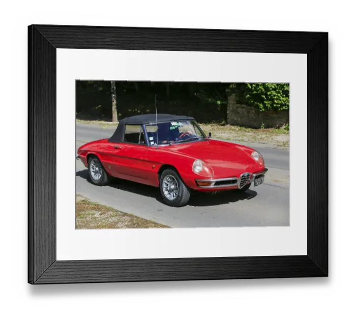 Framed Print : Alfa Romeo Spider, 1st generation Framed Print : Alfa Romeo Spider, 1st generation