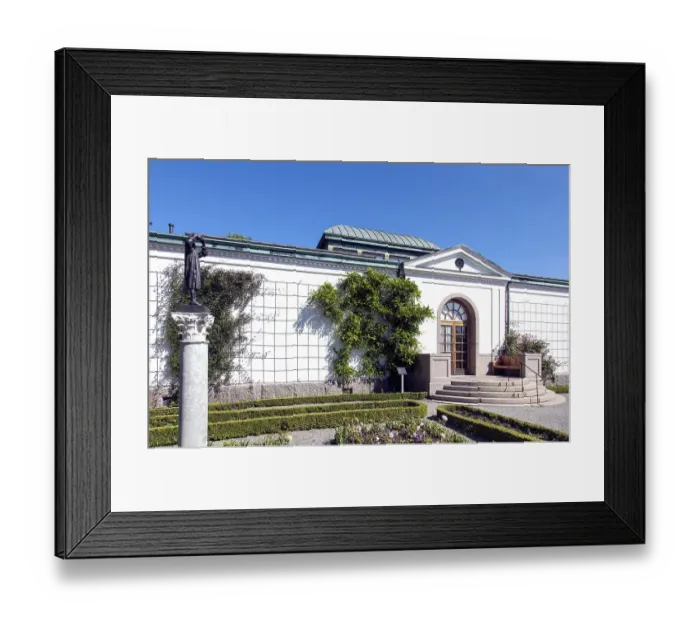 Framed Print : Prins Eugens Waldemarsudde, museum and galley Framed Print : Prins Eugens Waldemarsudde, museum and galley