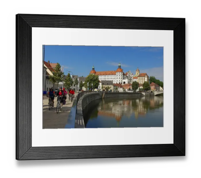Framed Print : Neuburg on the Danube, Neuburg Castle