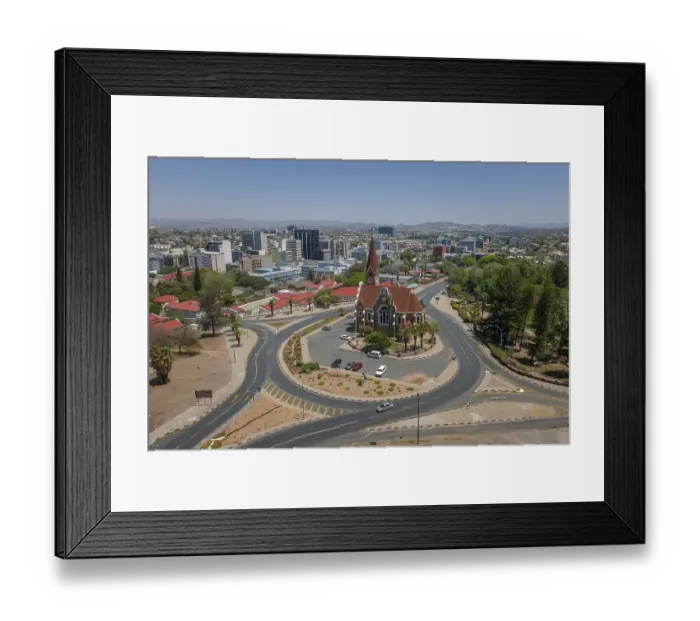 Framed Print : Evangelical Lutheran Christ Church of 1910