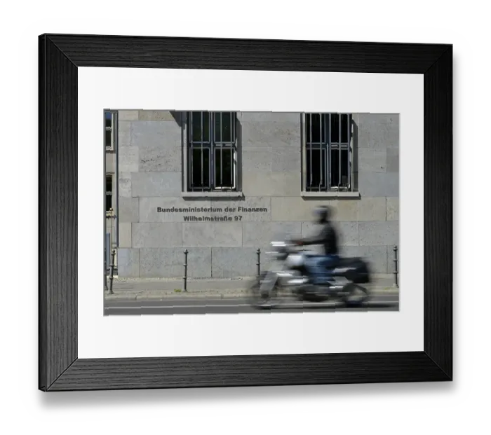 Framed Print : Federal Ministry of Finance, Wilhelmstrasse