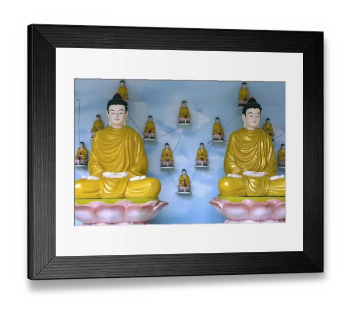 Framed Print : Quoc Tu Pagoda, Ho Chi Minh City