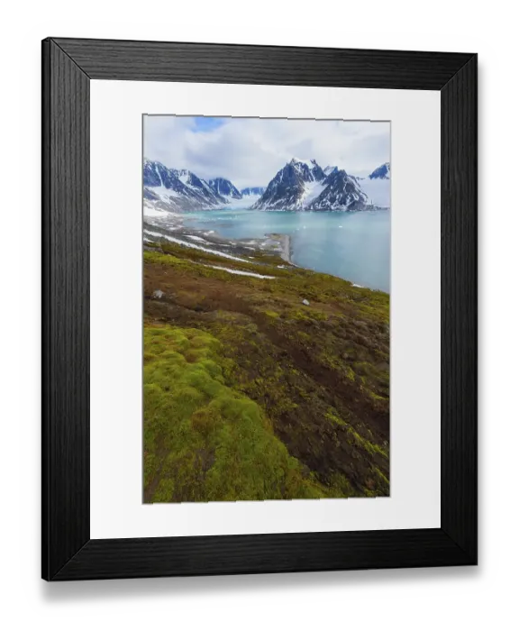Framed Print : Magdalena Fjord, Spitzberg Island