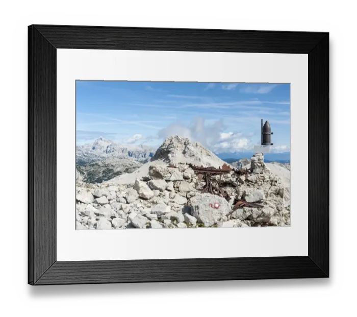 Framed Print : Limestone mountain, Batognica (2164 m)