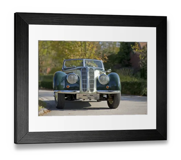 Framed Print : Vintage BMW 327-28, convertible Framed Print : Vintage BMW 327-28, convertible