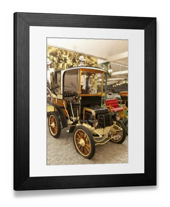 Framed Print : 1898 Panhard Levassor Type A1, Cite de l'Automobile