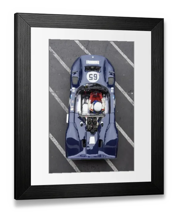 Framed Print : McLaren M1 B, 1966, Laurie Bennett