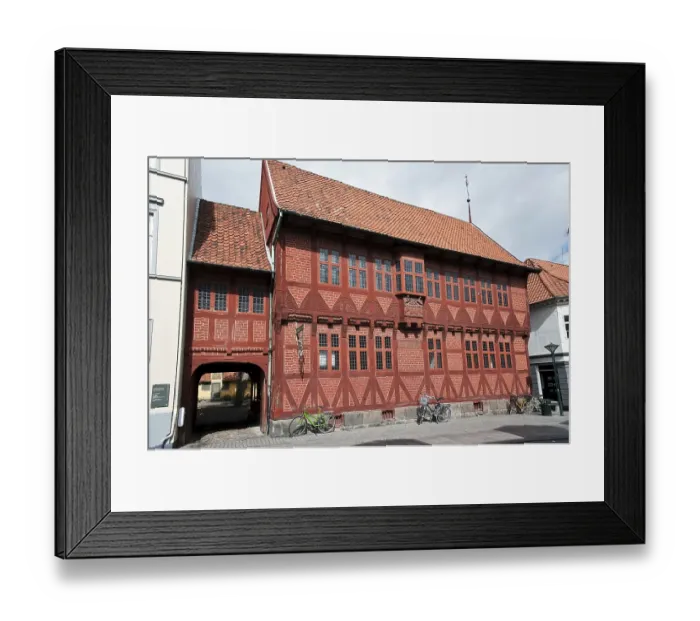 Framed Print : Montergarden City Museum, Ottensee