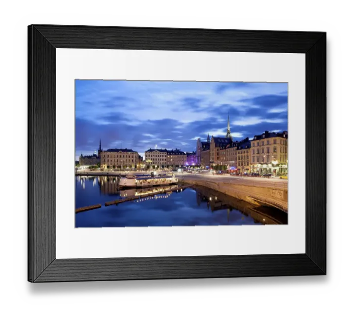 Framed Print : Slussplan, lock square, Kornhamnstorg Framed Print : Slussplan, lock square, Kornhamnstorg