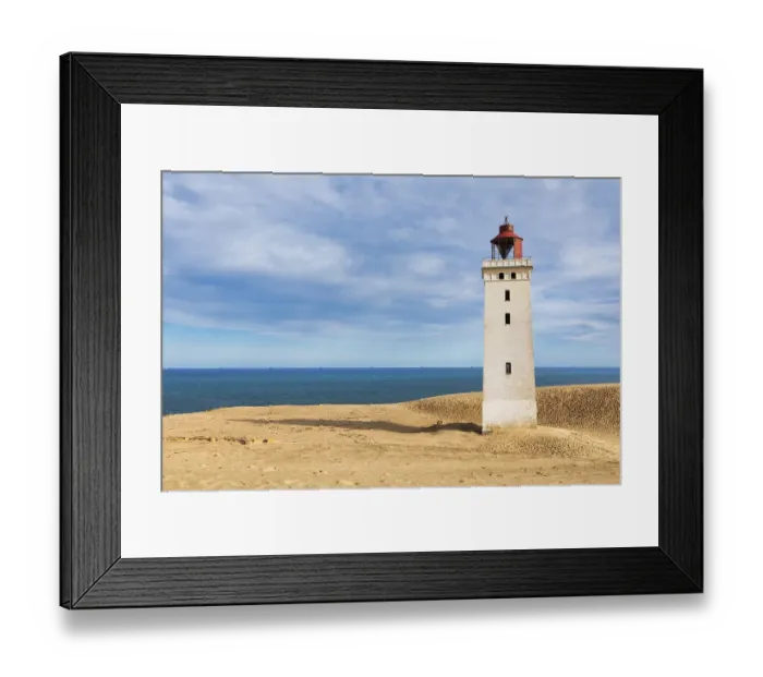 Framed Print : Rubjerg Knude Fyr lighthouse, North Jutland